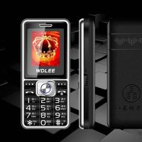 盲人手机全语音王来电报名字读短信报时间大字大声超长待机老年|黑色 移动卡