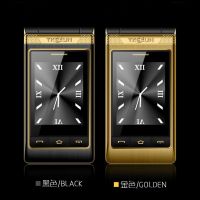 老人机超长大声移动老年手机双屏翻盖联通4g待机大屏手写大字|金色[移动联通2G版] 套餐二[1机2电1充]