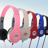 带麦重音耳机头戴式k歌吃鸡游戏有线耳机可折叠手机立体音