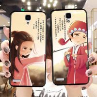 红米note手机壳 红米note1s保护套5.5寸硅胶套软包边挂绳指环