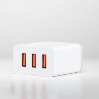 手机充电器3u多插口快充6.0a手机快充充电头|升级版三口6.0快充头 +1米[线]
