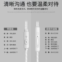 手机耳机6s入耳式耳塞重音运动耳机线