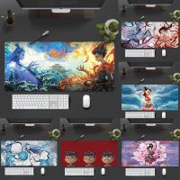 哪咤鼠标垫大锁边游戏锁边鼠标垫电脑键盘防滑桌垫