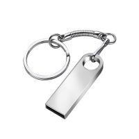 u盘16g/32g/64g/128g手机电脑两用学生金属车载优盘|防水款【银色】 64G