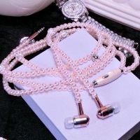 珍珠项链耳机入耳式通话安卓打电话唱歌听音乐