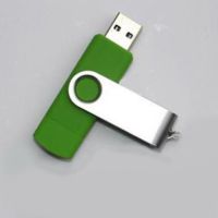手机电脑两用u盘128g/64g/32g/16g速优盘u盘免费刻字刻图|旋转绿色16G