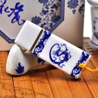 u盘128g/64g/32g/16g青花瓷陶瓷u盘手机电脑两用otg优盘|蛟龙 32G
