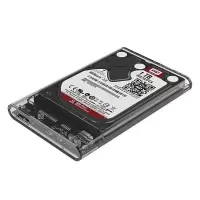 2.5英寸笔记本移动硬盘盒外壳usb3.0台式机盒外置读取固态ssd机械|ORICO2.5寸白色透明