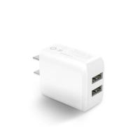 5v-2a双口充电器头充电头手机充电直充电插头usb线插|单独2A双U充电头[不含线] 1米