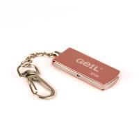 u盘金蝶32g玫瑰金u盘 保真旋转优盘送钥匙扣|32G玫瑰金