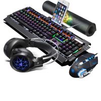 真机械键盘鼠标耳机 二件套 三件套装cf专用lol游戏外设店铺