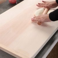 菜板实木家用抗菌防霉擀面板柳木案板整木厨房切菜板砧板大号刀板