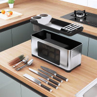 厨房调料瓶罐收纳盒不锈钢能油盐酱醋置物架家用大全组合套装