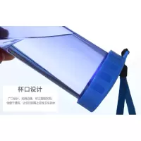 水杯塑料杯子男女学生夏季韩国清新防摔简约便携森系可爱夏天