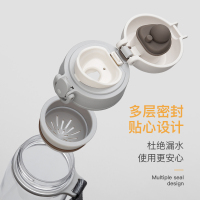 tritan夏天水杯简约杯子男女便携塑料杯森系ins学生防摔