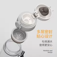 tritan夏天水杯简约杯子男女便携塑料杯森系ins学生防摔