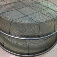 加大号铁丝标准筛网土筛 筛子 筛土 糖粉筛过滤网筛砂石子筛漏网|43厘米-孔6毫米