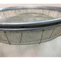 加大号铁丝标准筛网土筛 筛子 筛土 糖粉筛过滤网筛砂石子筛漏网|大号53厘米-孔6毫米