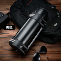 大容量便携户外水壶大号旅行不锈钢保温杯热水壶车载大码