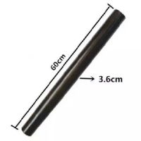 乌木紫光檀木制擀面杖和面棒 实木压面棍 擀面棒饺子皮滚轴烘焙|手工紫光檀木擀面杖60cm*3.6c