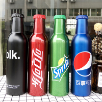 创意时尚ins网红水杯啤酒瓶保温杯男女情侣杯个性水杯韩版潮流杯