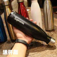 韩版真空不锈钢保温杯创意可乐瓶水壶个性男女子杯子