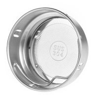 不锈钢保温杯过滤网茶漏茶滤玻璃咖啡杯茶隔水杯滤茶叶网配件|深紫色小孔47.4