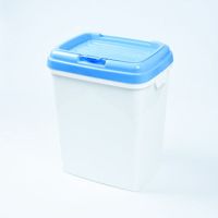 厨房加大加厚储米箱25kg50斤米桶米缸面粉杂粮收纳桶防虫无味塑料|双密封圈湖盖（无印花）