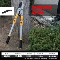德国省力式园艺剪刀果树剪粗枝剪刀强力园林大剪刀伸缩高枝剪树枝|大号伸缩经典款+备用刀片1片