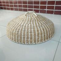 大锅盖蒸锅盖高芦苇手工草编锅盖铁锅盖柴锅盖灶台锅锅盖笼头草盖|外直径39-40厘米 普通款