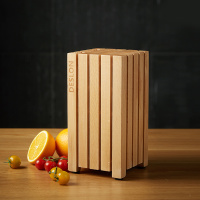 刀架厨房用品能置物架菜刀架水果刀刀具收纳架消毒刀架|榉木刀座