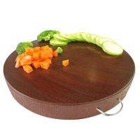 正宗越南铁木菜板砧板/切菜板实木/菜板/蚬木/案板/厨房圆形砧板