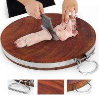 黄金铁木菜板砧板实木整木菜墩案板厨房家用耐切菜板刀板丁板