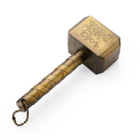 创意雷神之锤磁力啤酒开瓶器复古锤子汽水启瓶器起子趣味开酒器|雷神之锤开盖器≈铜色款