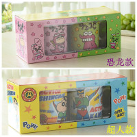 陶瓷杯子家用可爱卡通水杯女杯蜡笔小新情侣对杯超人马克杯恐龙杯