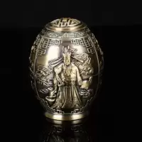复古牙签筒个性创意按压式自动弹出牙签桶家用客厅茶室摆件牙签盒|青古寿