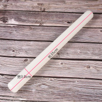 塑料白色pp擀面杖不沾翻糖擀面棍擀面棒压汁棒柠檬锤棍奶茶店用品|白色PP擀面杖35cm(小3.0cm)