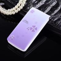 老年机翻盖手机大字大声女款移动电信老年手机超长待机学生手机 电信紫色(仅支持电信) 双电池