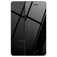 r9卡片手机迷你直板超薄戒网学生机男女非智能备用网红小手机|黑色[触控按键]移动联通 16G[质保一年15天包退换]