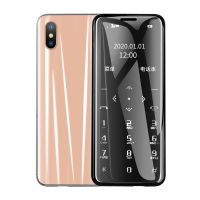 i8迷你手机卡片儿童学生戒网男女超小个性袖珍直板备用2019新款|移动[金]无耳机 送32G内存卡[含有音乐]