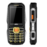 联通老年机超长待机音量移动军工三防老人机老年手机大字体大|黑色 移动联通版