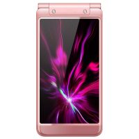 超长待机老年手机老人机大字大声大屏/a9翻盖移动电信|樱花粉 移动版套餐二