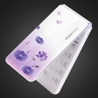 手机备用女士老人学生手机手机大声超长待机翻盖手机移动老年|荷塘月色(熏衣紫) 单电池