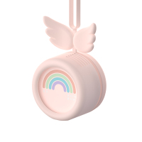 静音随身脖子小风扇户外小型微型无声大风力电扇便携式超手持学生懒人挂无叶儿童usb可充电迷你手拿电动