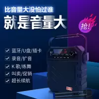 蓝牙音箱便携式户外广场舞重低音炮家用功率家庭ktv音响