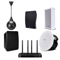 w1无线蓝牙吸顶音响壁挂墙音箱专用喇叭家用电视天花吊顶套装嵌入式室内商用店铺餐厅超市广播智能3d环绕