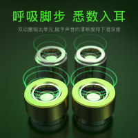 黑鲨游戏耳机入耳式有线高音质电竞游戏吃鸡耳机听声辩位带麦k歌专用监听台式电脑手机 适用于华为小米黑鲨