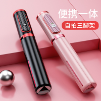 自拍杆三脚架一体式通用型华为oppo小米手机苹果多功能迷你蓝牙遥控器桌面三角支架神器拍照杆自排干