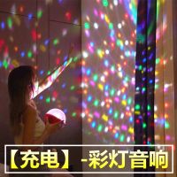 充电蓝牙音箱音响低音炮大音量家用小型智能无线舞台七彩灯广场舞