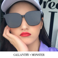 新加坡gm墨镜女开车防紫外线眼镜网红款大框近视太阳镜男2020新款